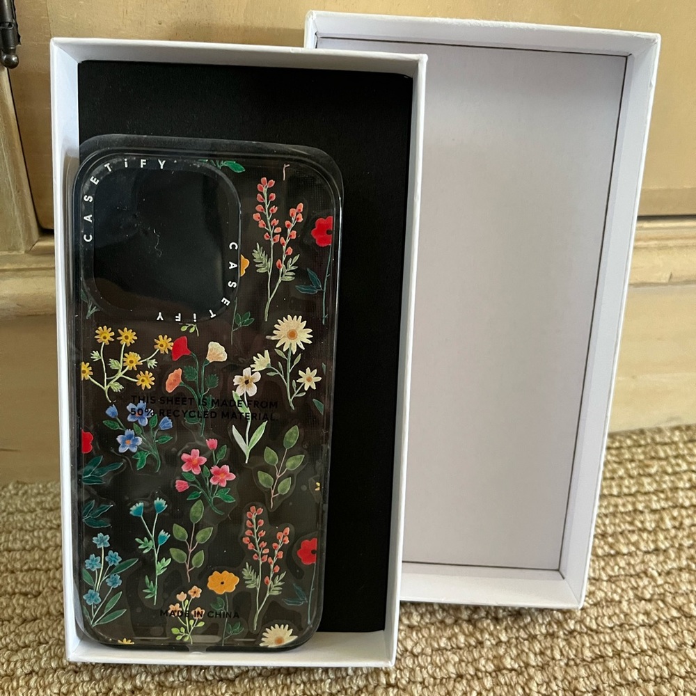 Casetify Floral iPhone 14 Pro Case
